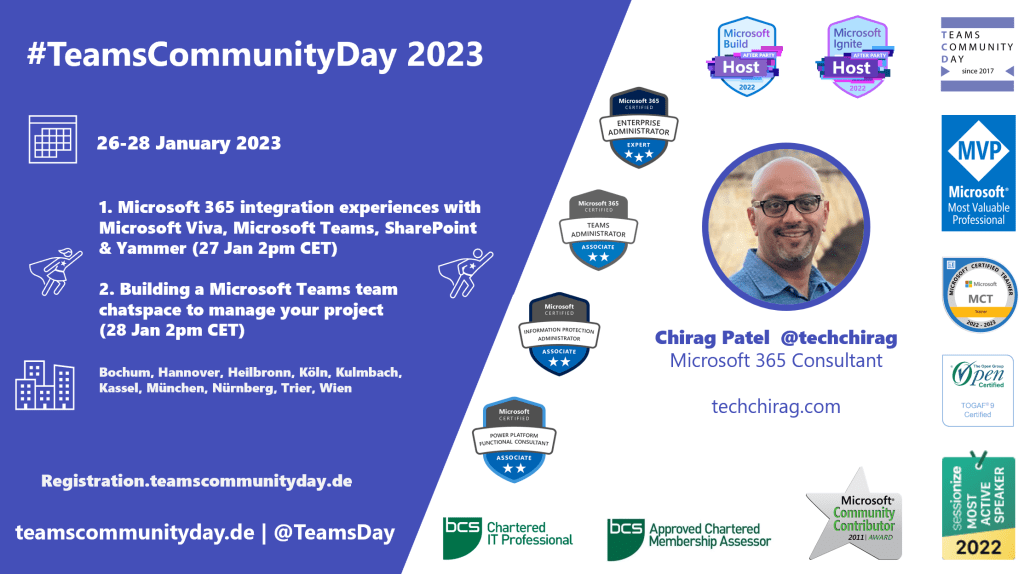 Presenting at Teams Community Day 2023 #TeamsCommunityDay