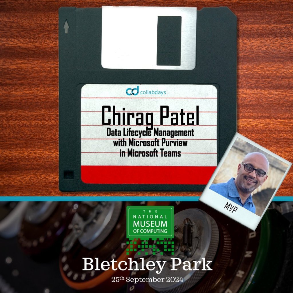 Speaking at Collabdays Bletchley Park 2024&nbsp;#Collabdays