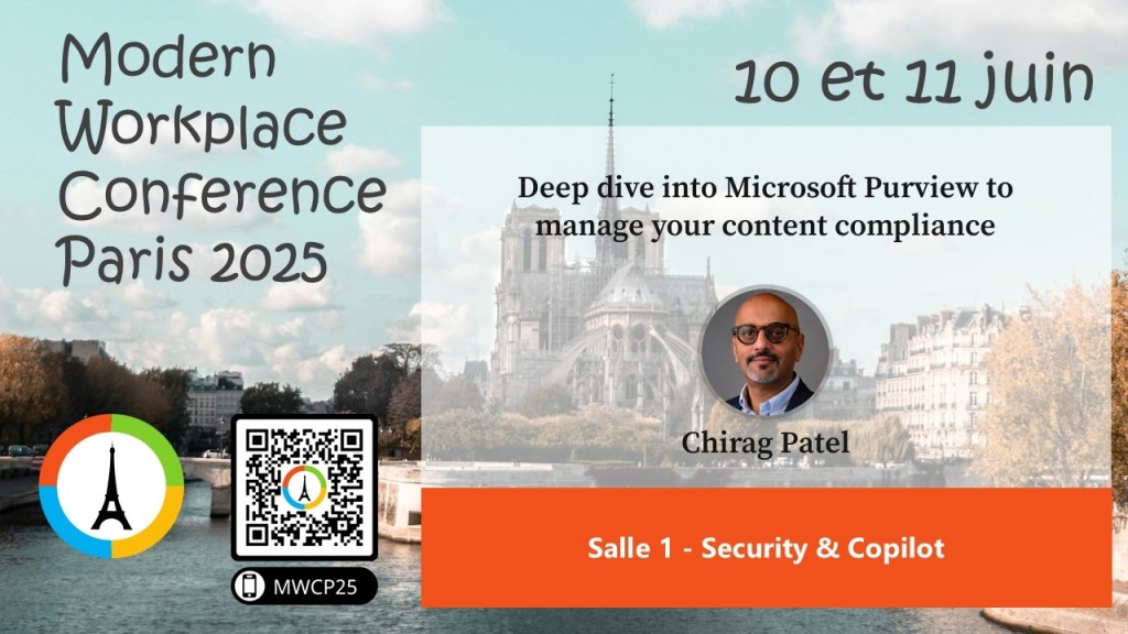 Presenting at Modern Collaboration Workplace Conference Paris&nbsp;#MWCP25